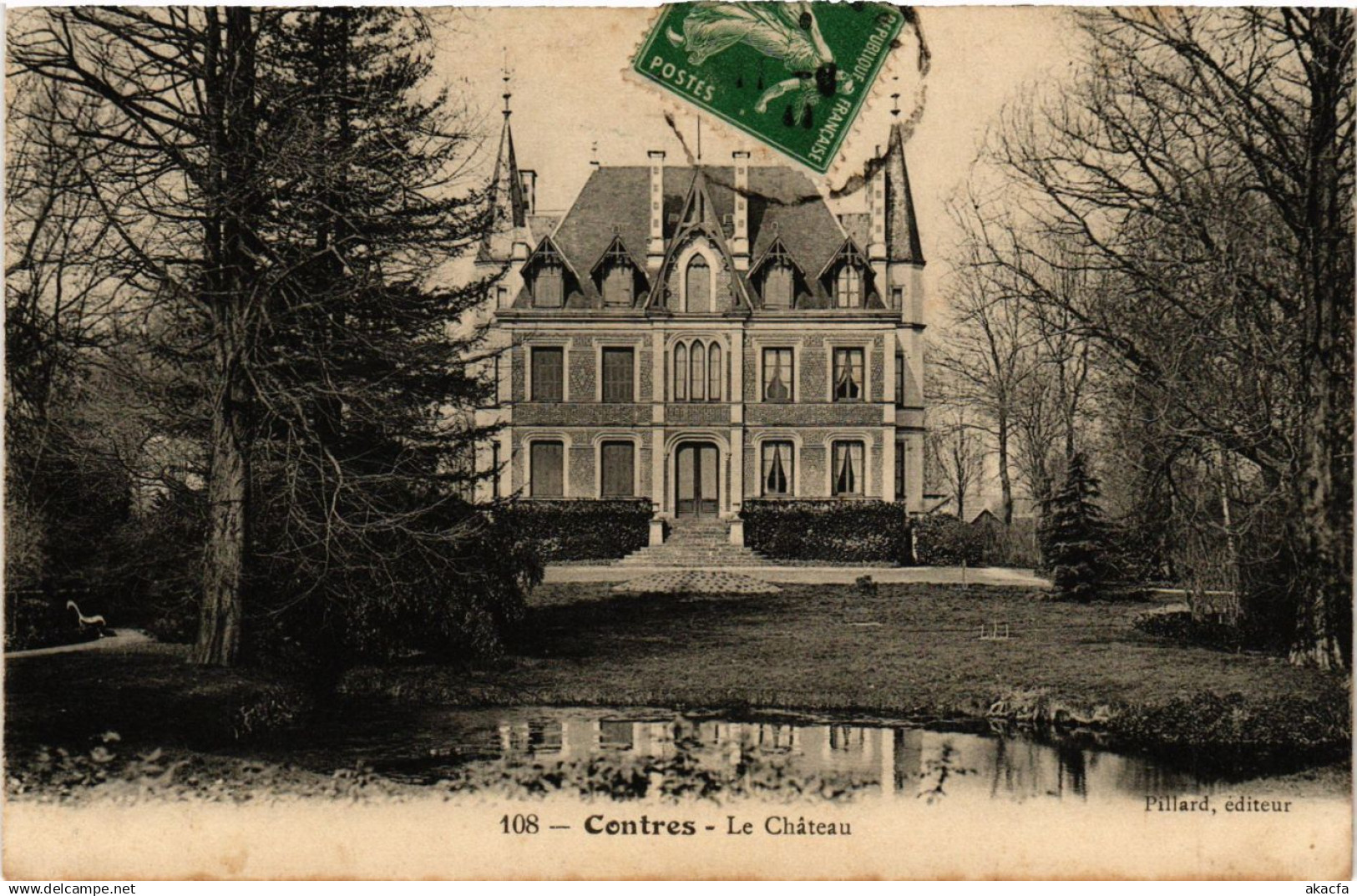 CPA AK CONTRES - Le Chateau (740950)
