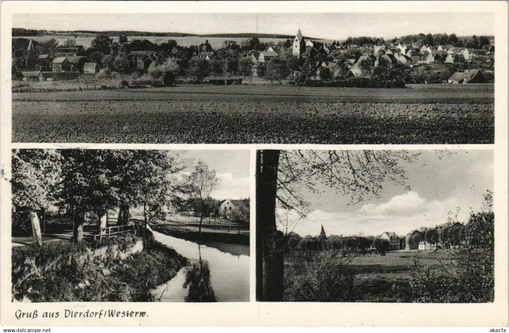CPA AK Dierdorf - Scenes - Views GERMANY (1069119)