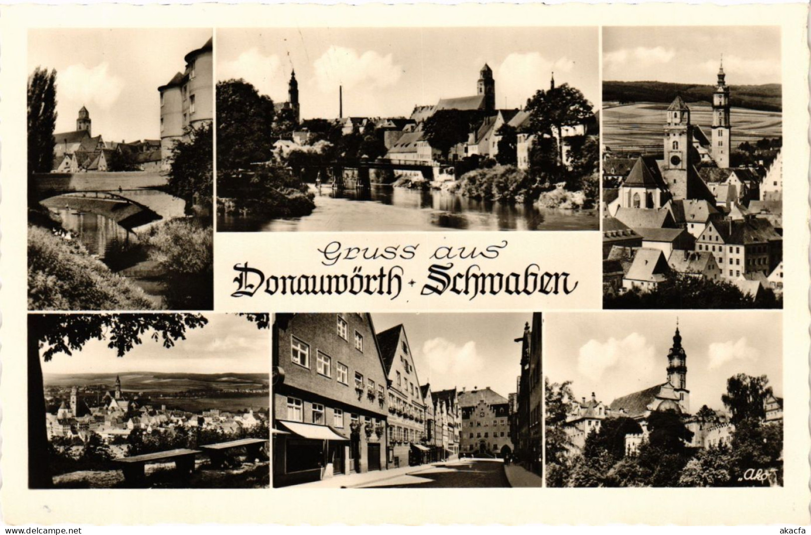 CPA AK Donauworth Gruss aus Donauworth GERMANY (876337)