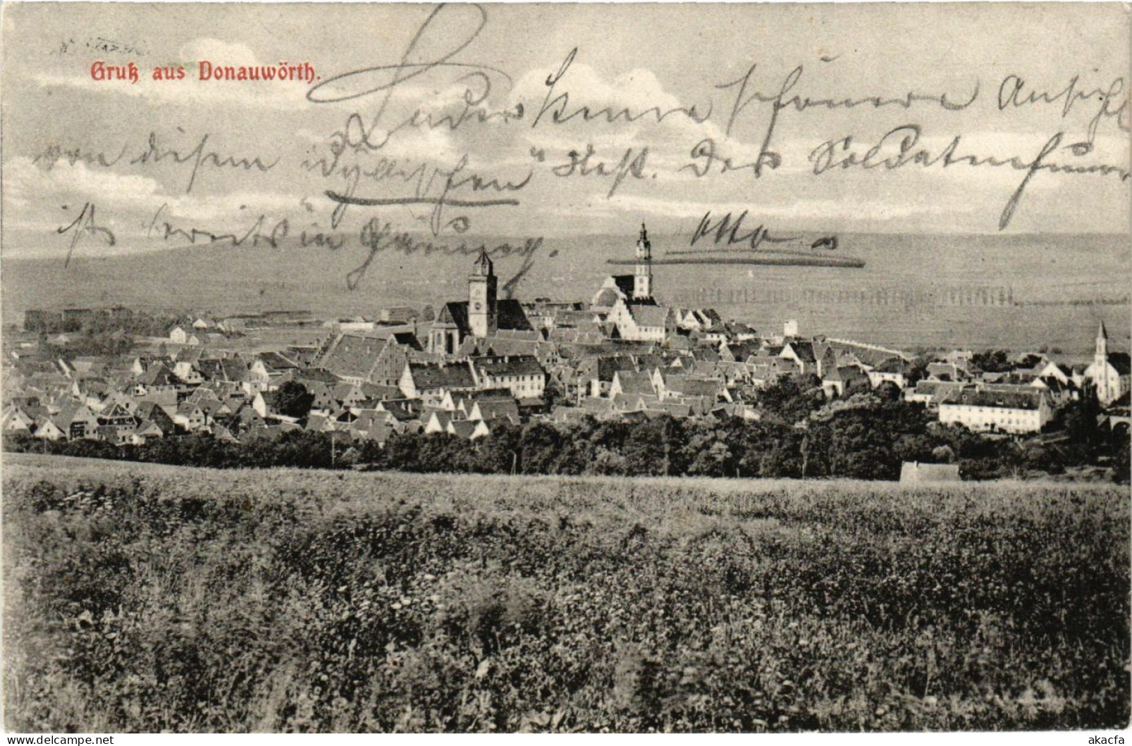 CPA AK Donauworth Gruss aus Donauworth GERMANY (876349)