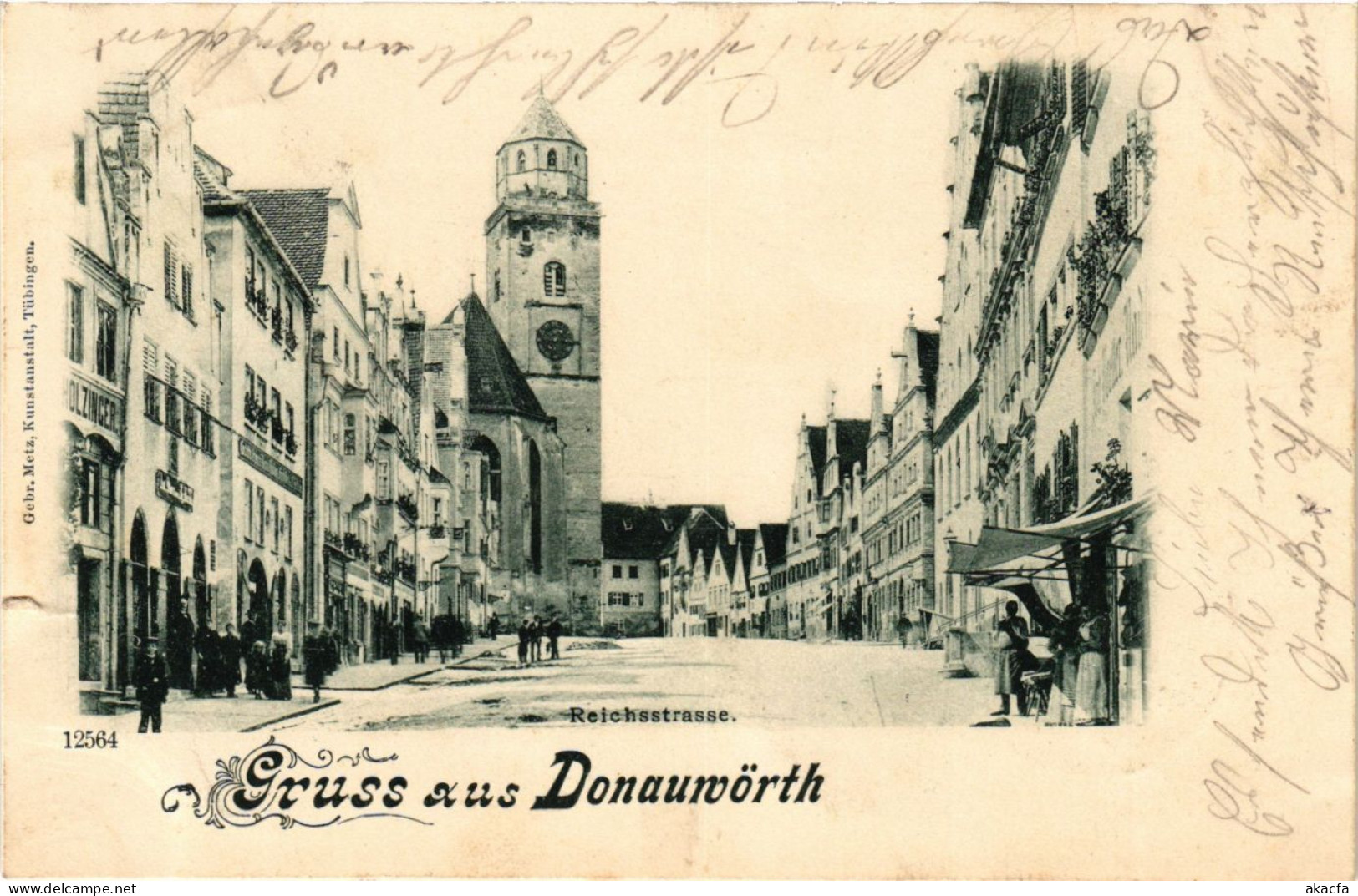 CPA AK Donauworth Gruss aus Donauworth GERMANY (876365)