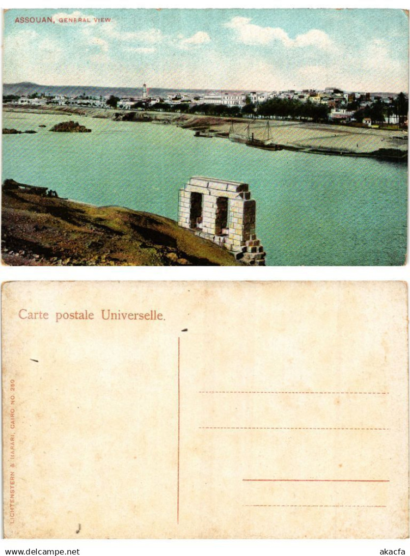 CPA AK EGYPT ASSOUAN General View (421858)