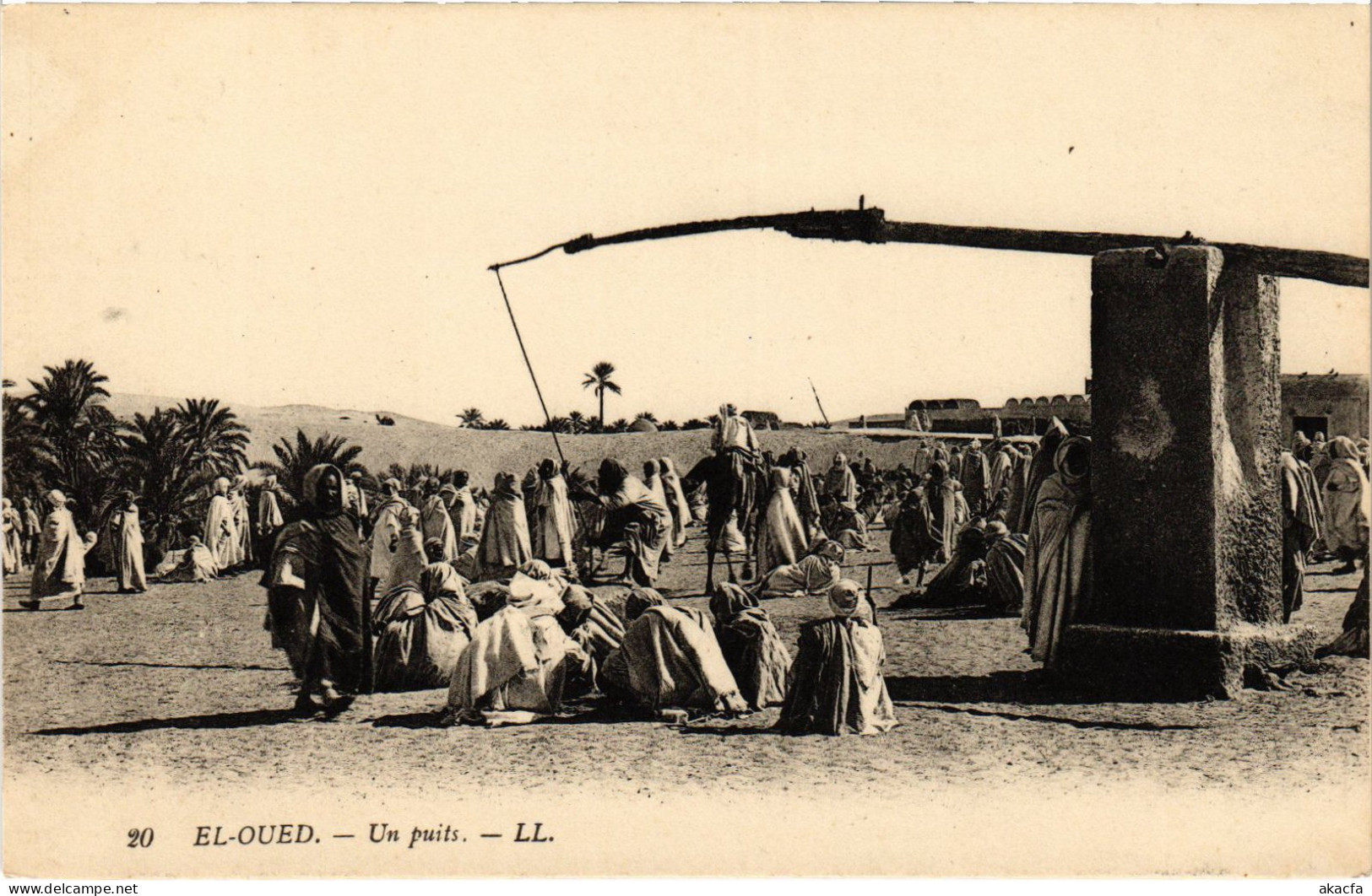 CPA AK EL-OUED Un Puits ALGERIA (1388606)