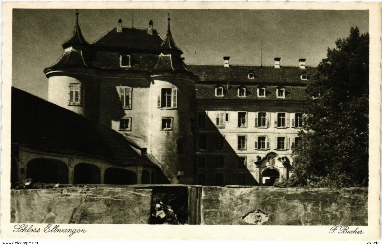 CPA AK Ellwangen – Schloss Ellwangen GERMANY (857231)