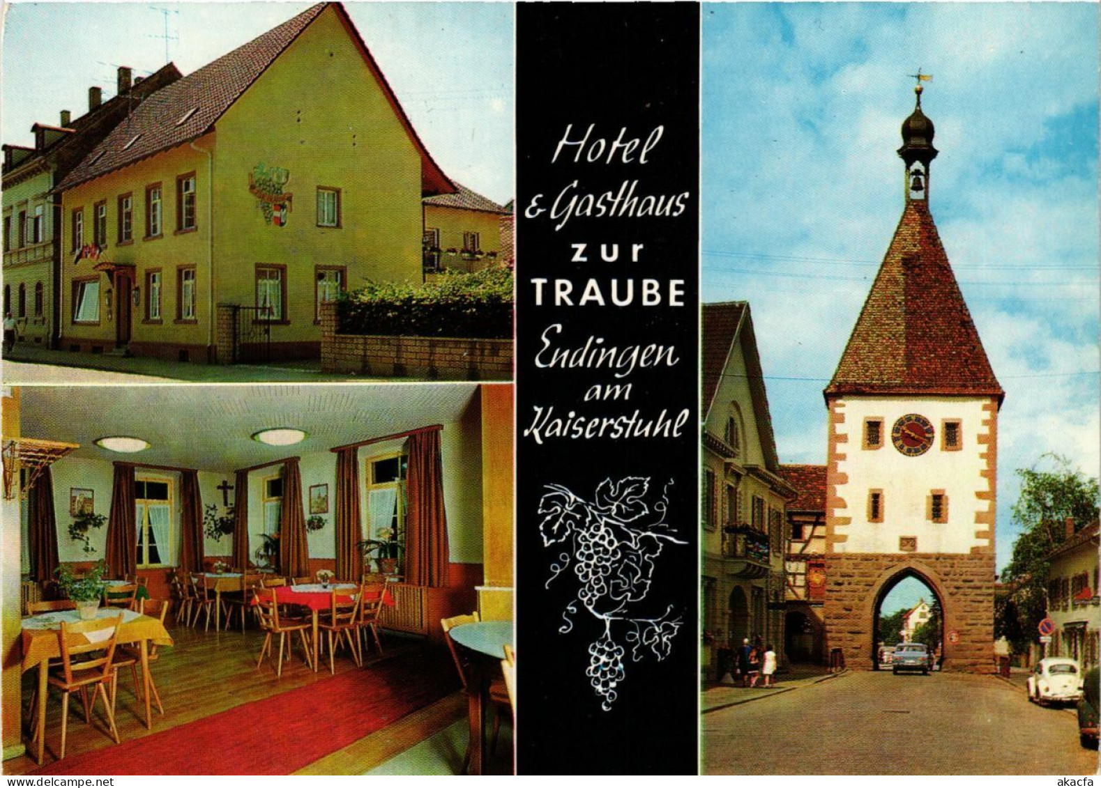 CPA AK Endingen Hotel und Gasthaus zur Traube GERMANY (891358)