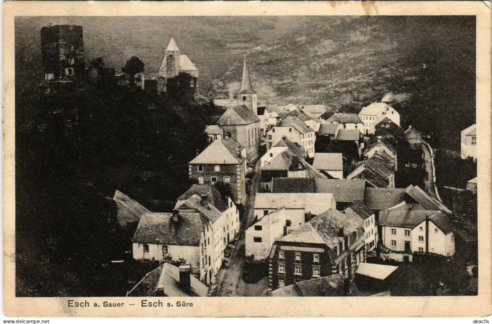 CPA AK Esch.s. Sure LUXEMBURG (803682)