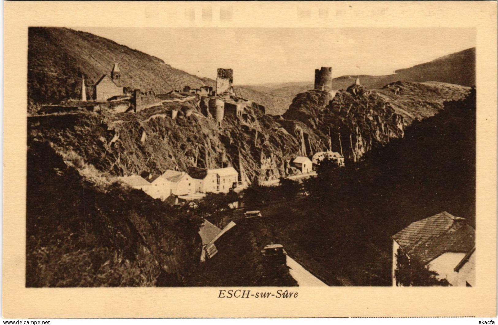 CPA AK Esch-sur-Sure LUXEMBURG (803720)