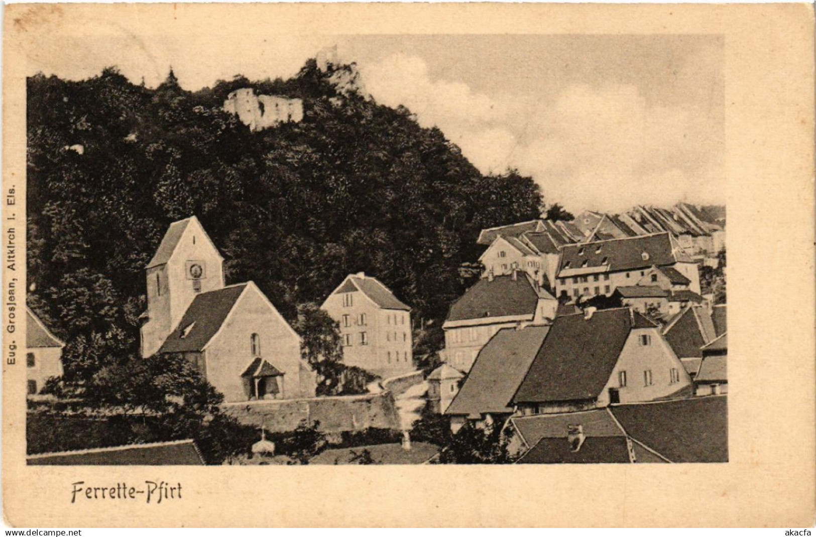 CPA AK FERRETTE - PFIRT - Scene (389215)