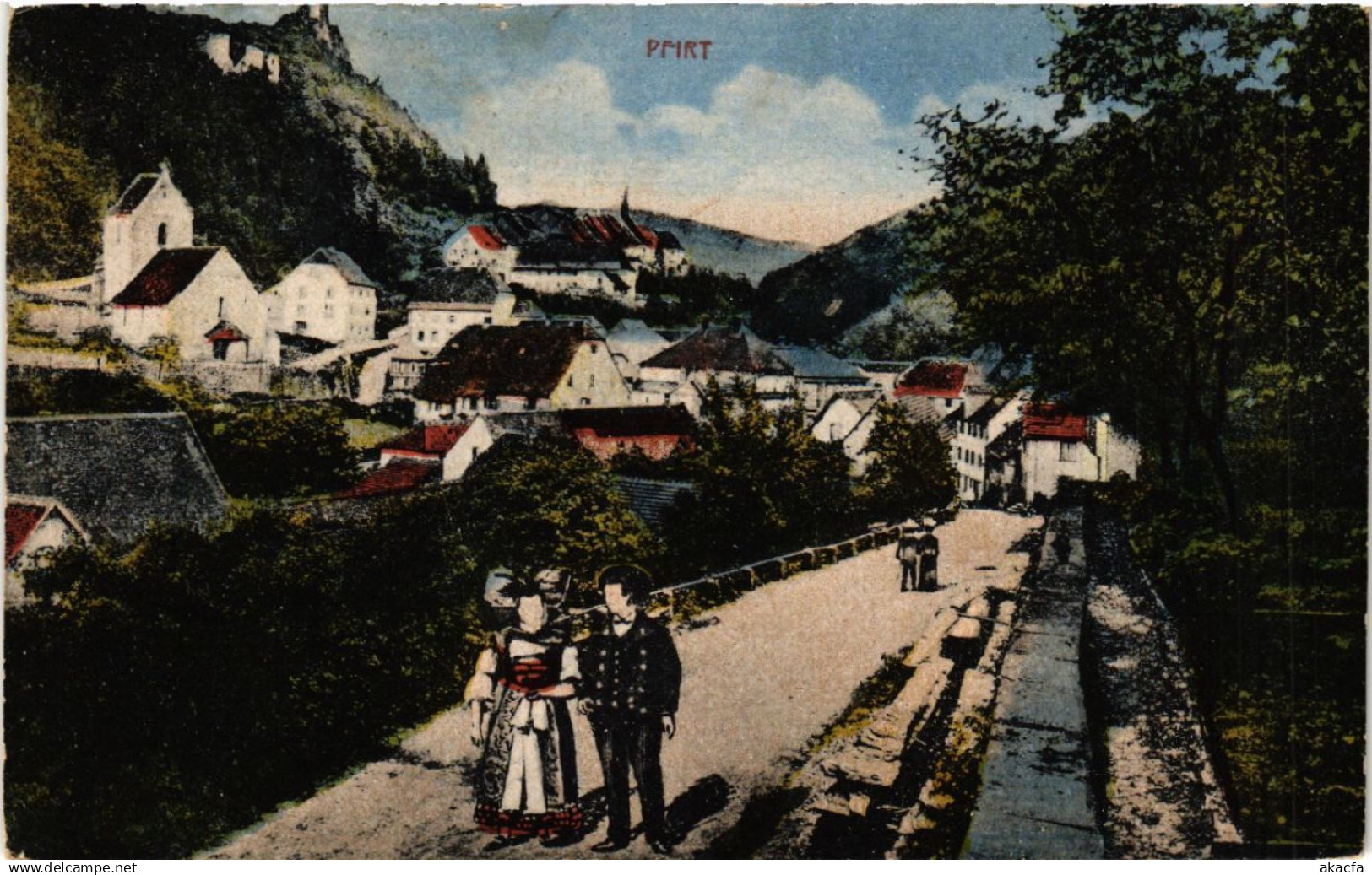 CPA AK FERRETTE - PFIRT - Scene (389241)