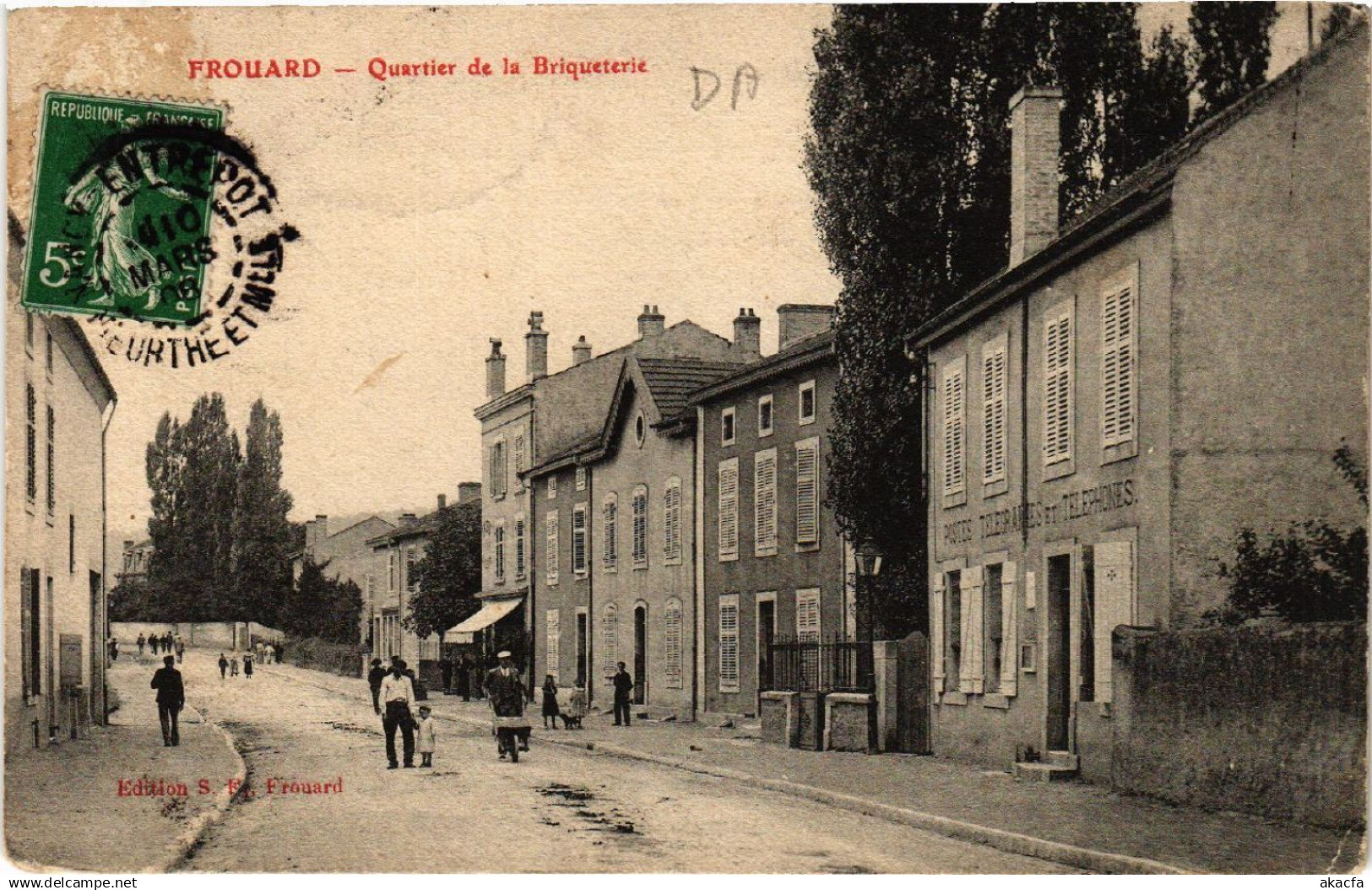 CPA AK FROUARD - Quartier de la Briqueterie (484384)