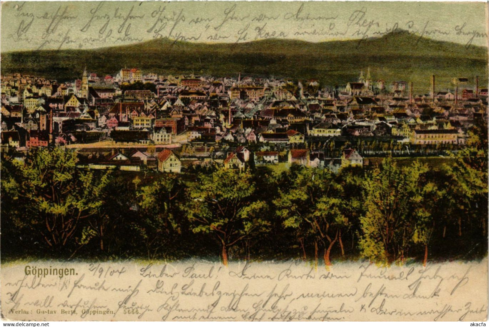 CPA AK GÖPPINGEN GERMANY (863649)