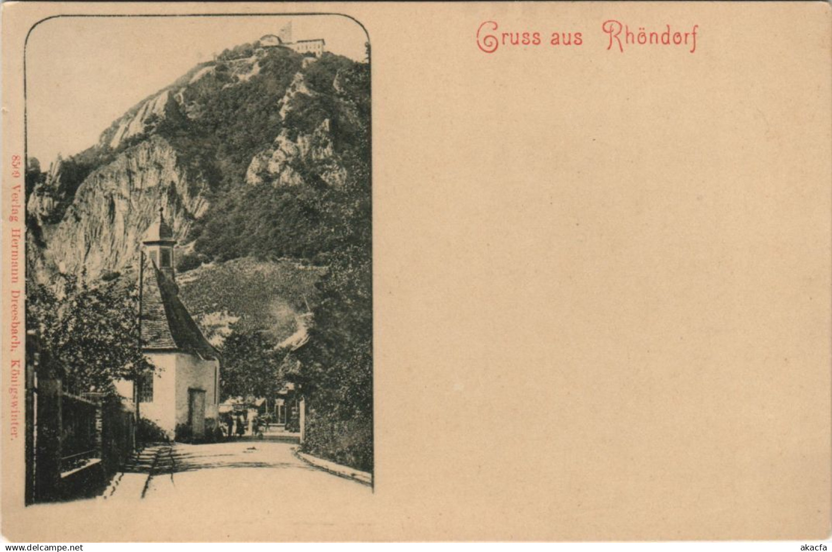 CPA AK Gruss aus RHONDORF GERMANY (319123)