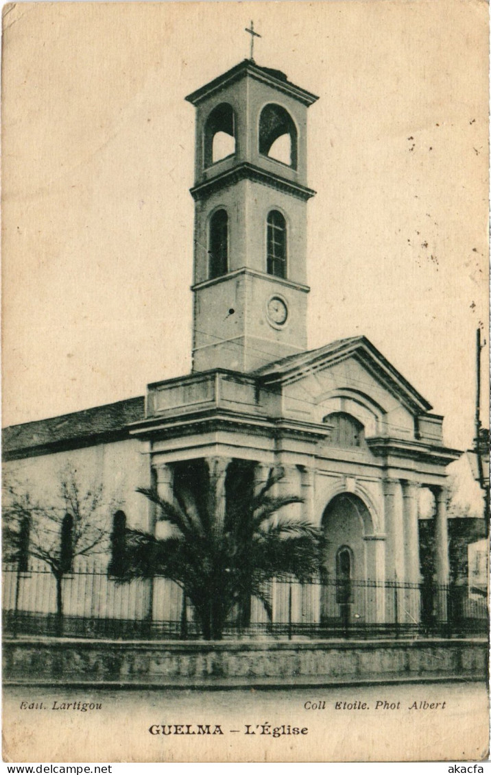 CPA AK GUELMA Eglise ALGERIA (1380533)