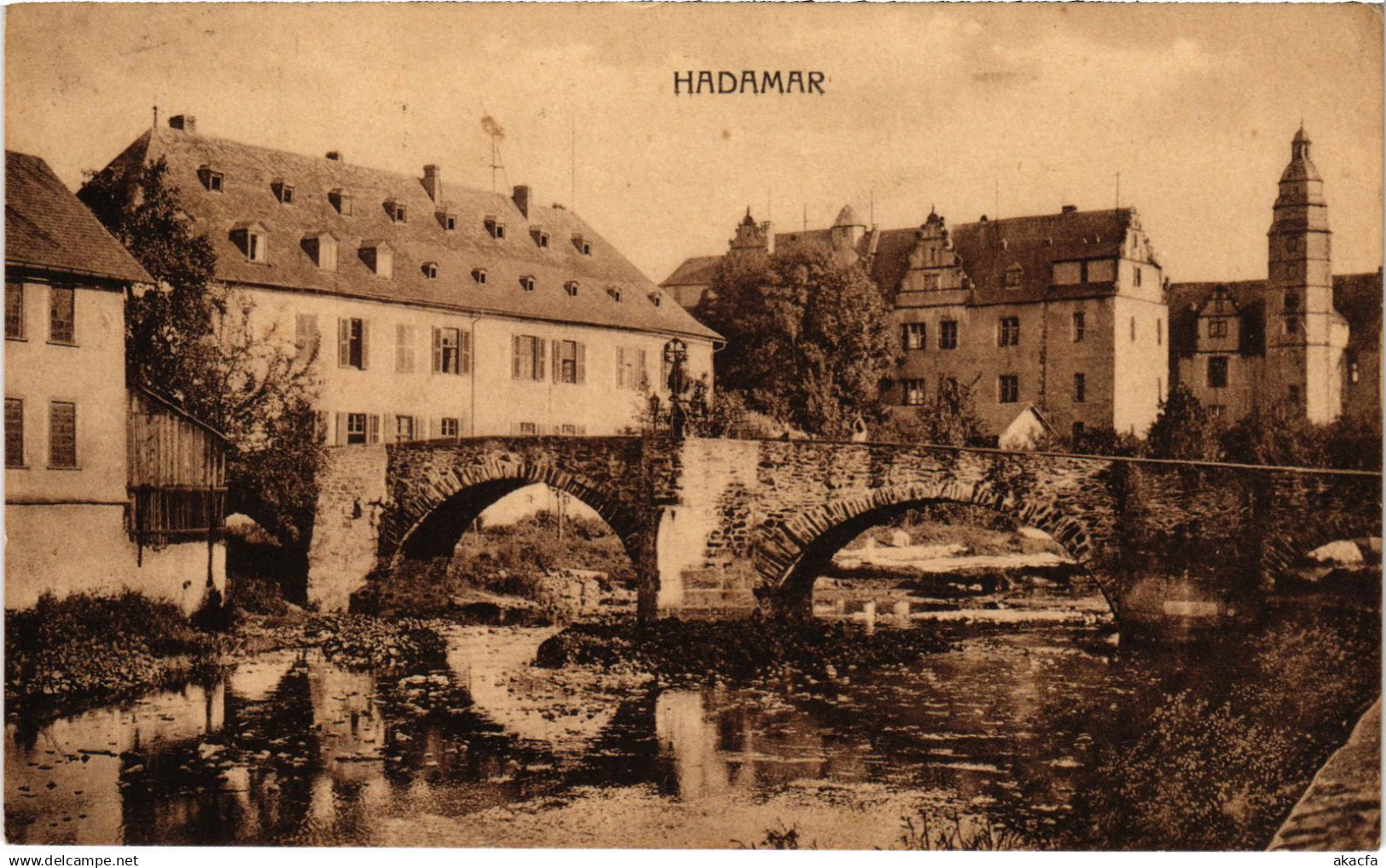 CPA AK HADAMAR Brucke GERMANY (1419849)