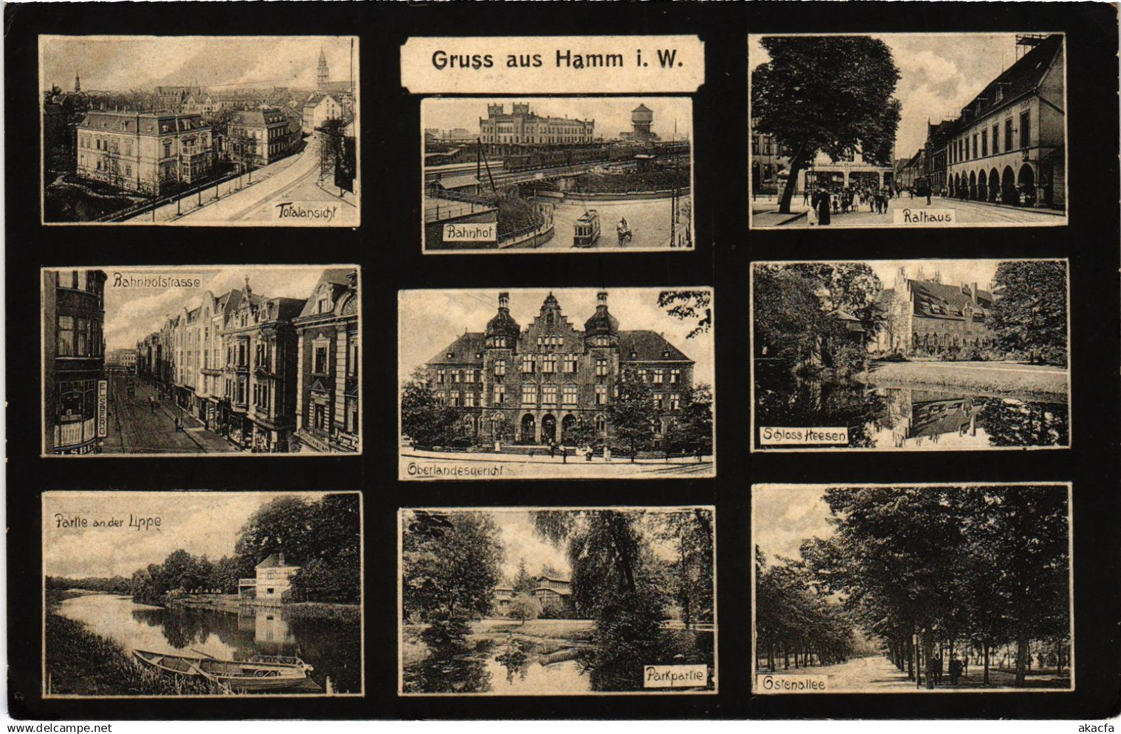 CPA AK HAMM SCENES GERMANY (1435949)