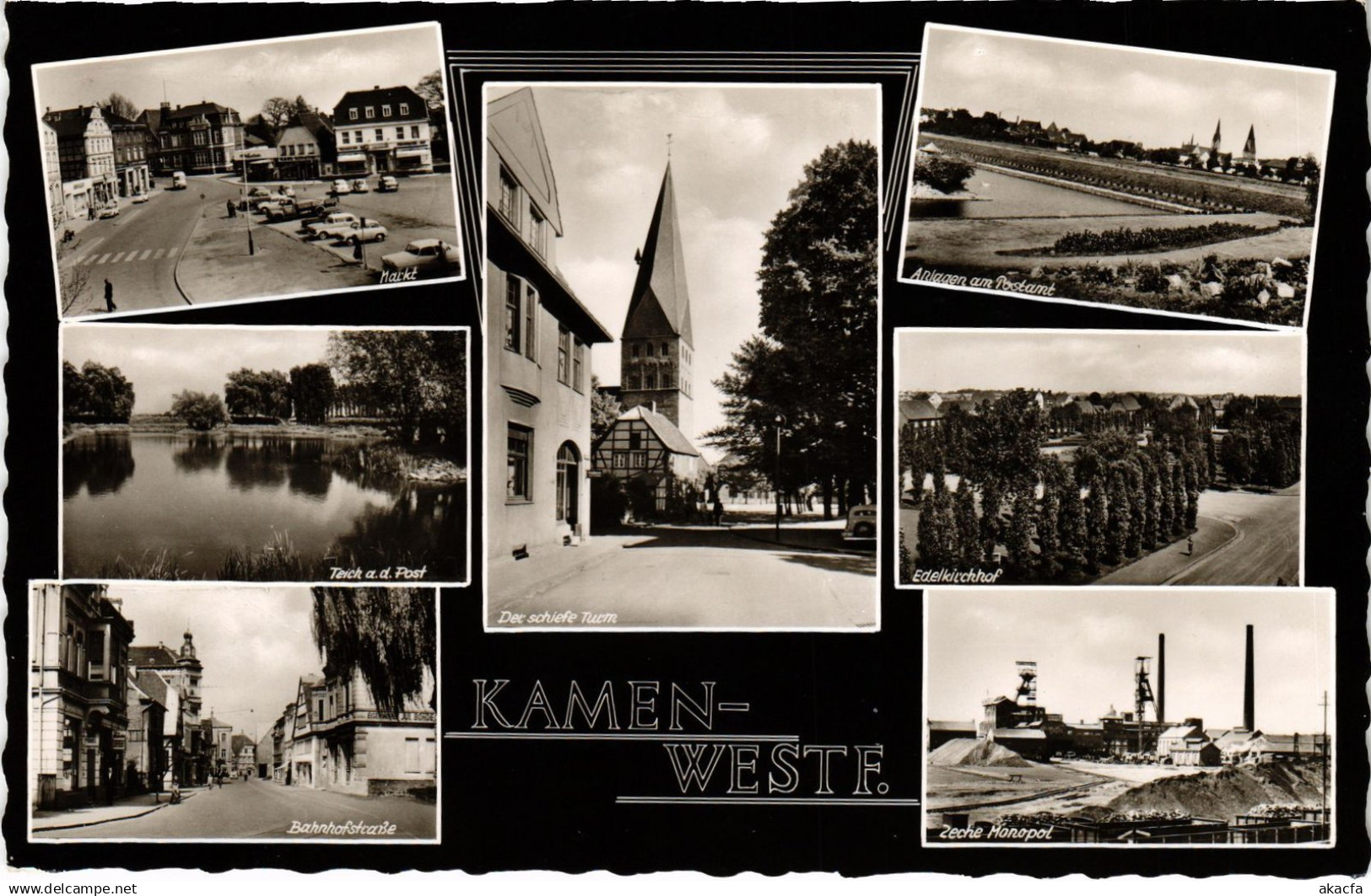 CPA AK KAMEN SCENES GERMANY (1435962)