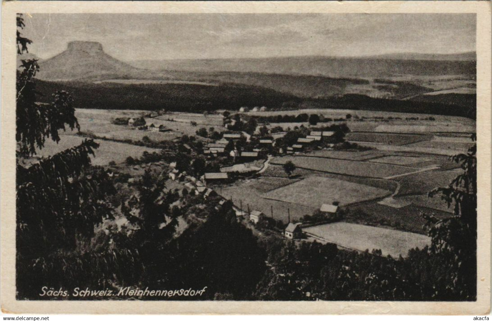 CPA AK Kleinhennersdorf - Panorama GERMANY (1080675)