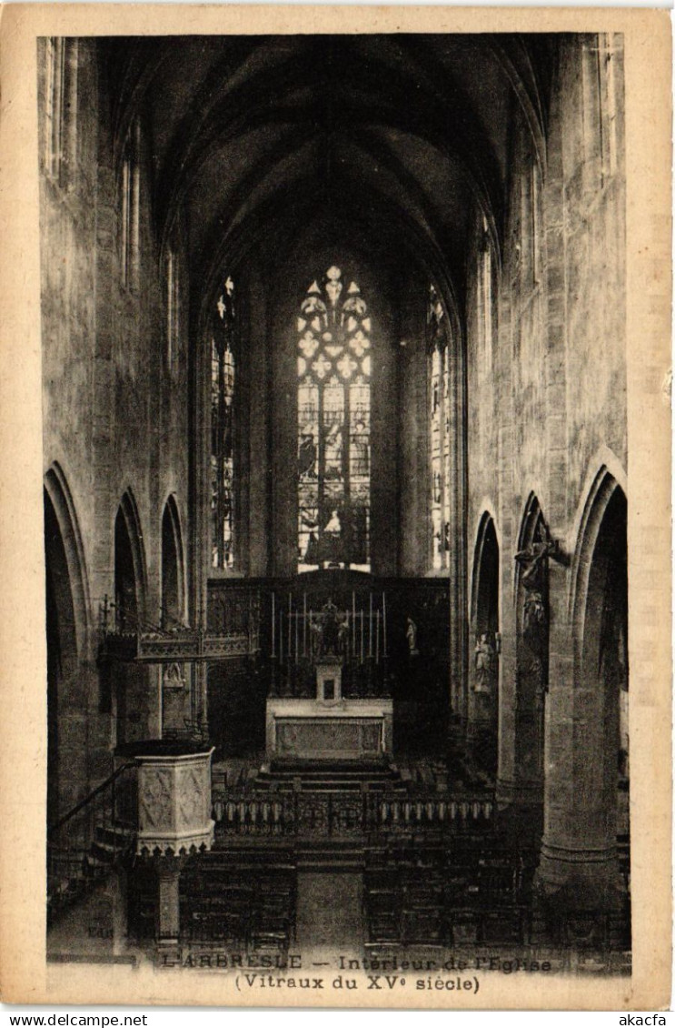 CPA AK L'ARBRESLE - Intérieur de l'Église (450681)