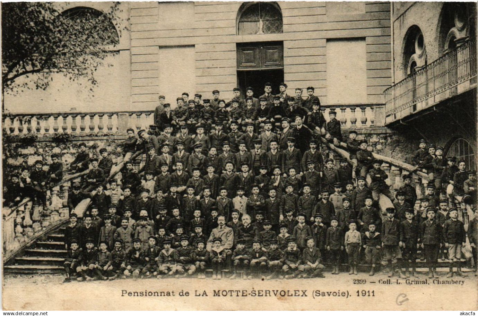 CPA AK La MOTTE-SERVOLEX - Pensionnat de La MOTTE-SERVOLEX (388344)