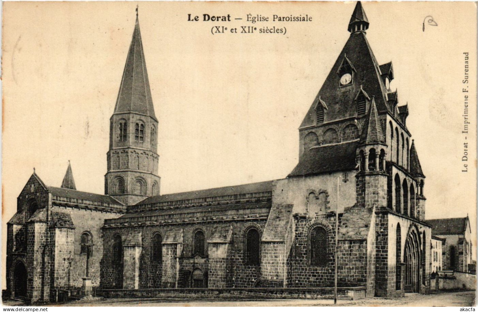 CPA AK Le DORAT - Église Paroissiale (390552)