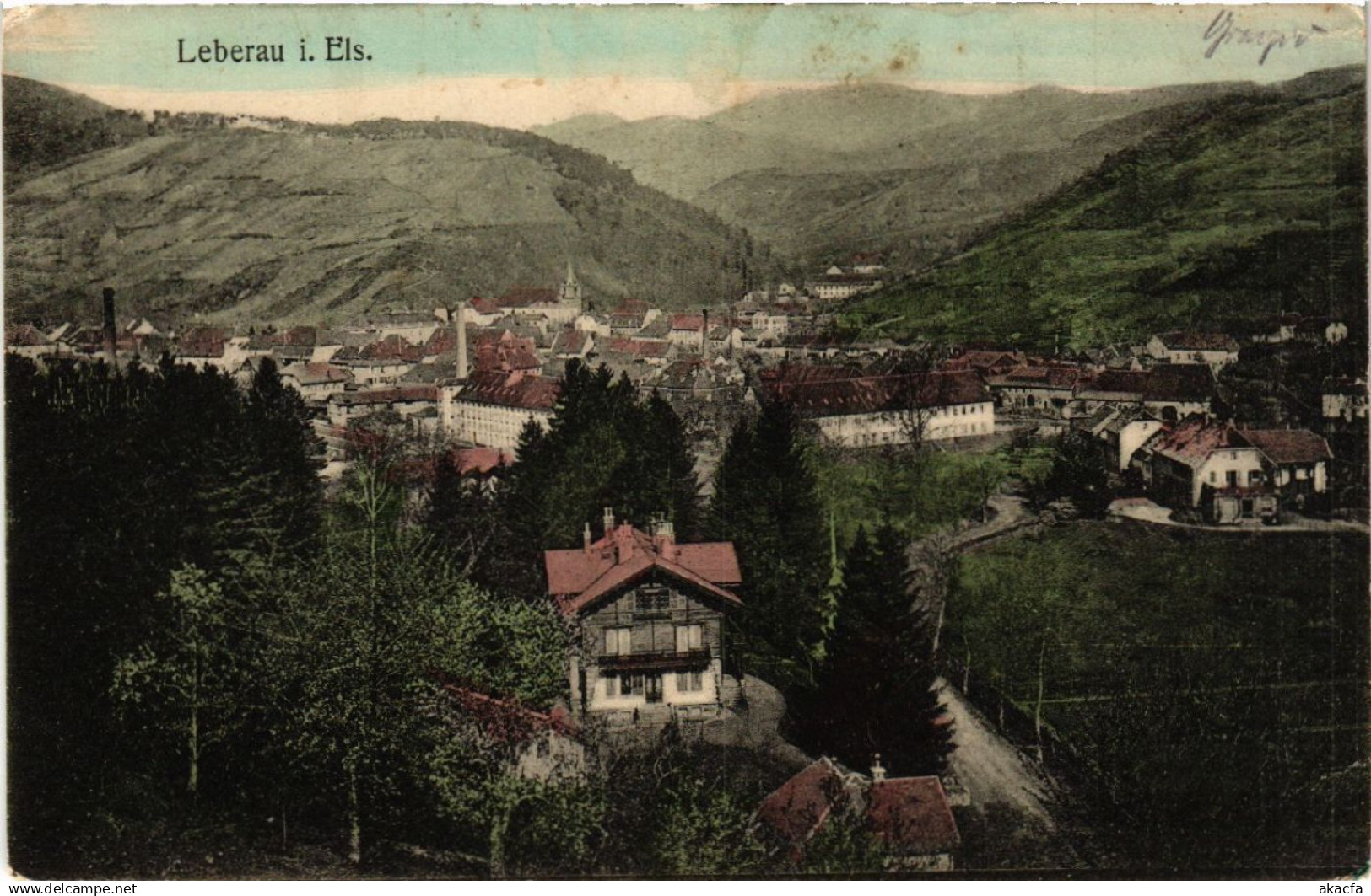 CPA AK LEBERAU i. Els. - Liepvre - Panorama (389108)