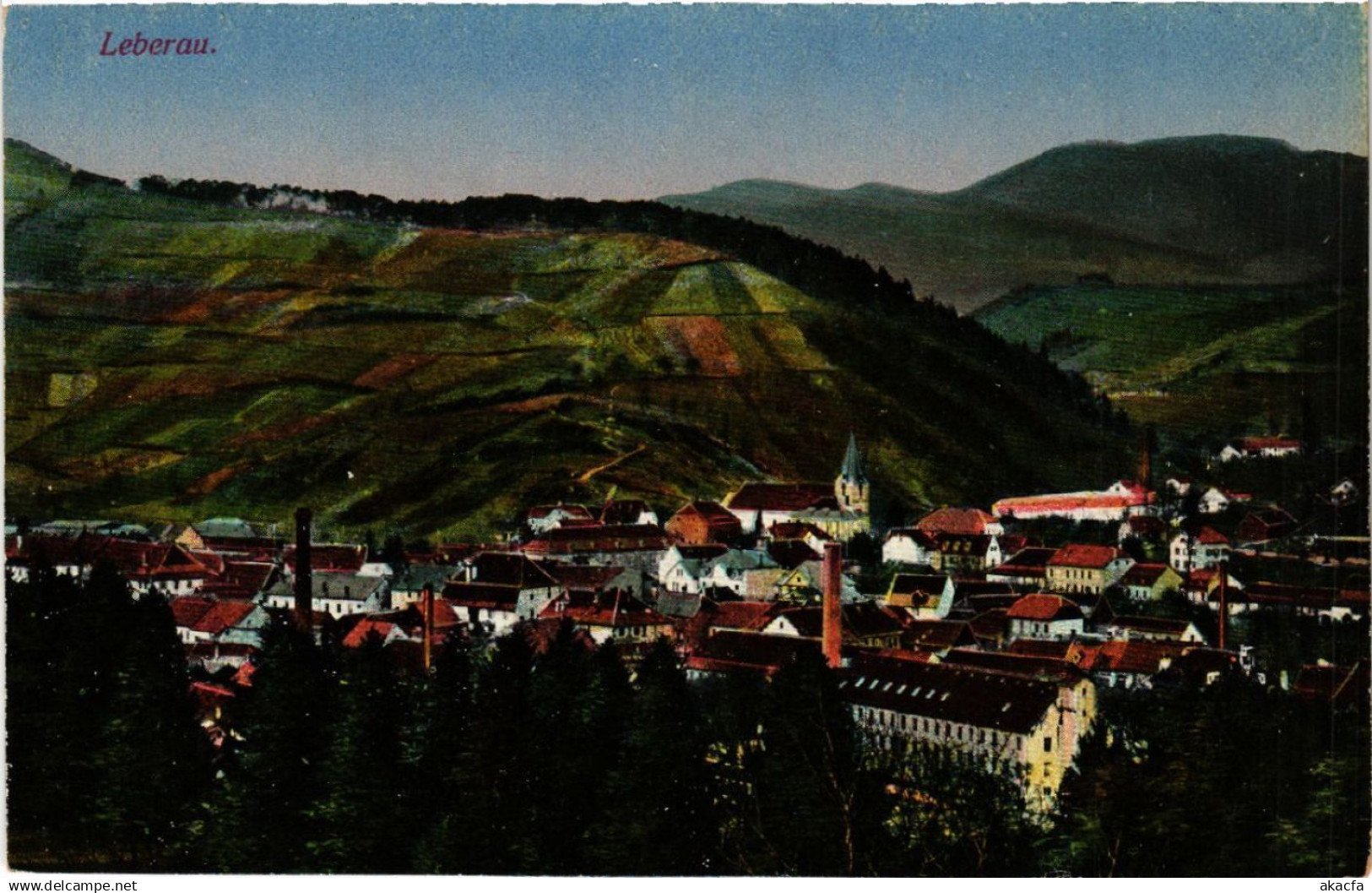 CPA AK LEBERAU - Liepvre - Panorama (389114)
