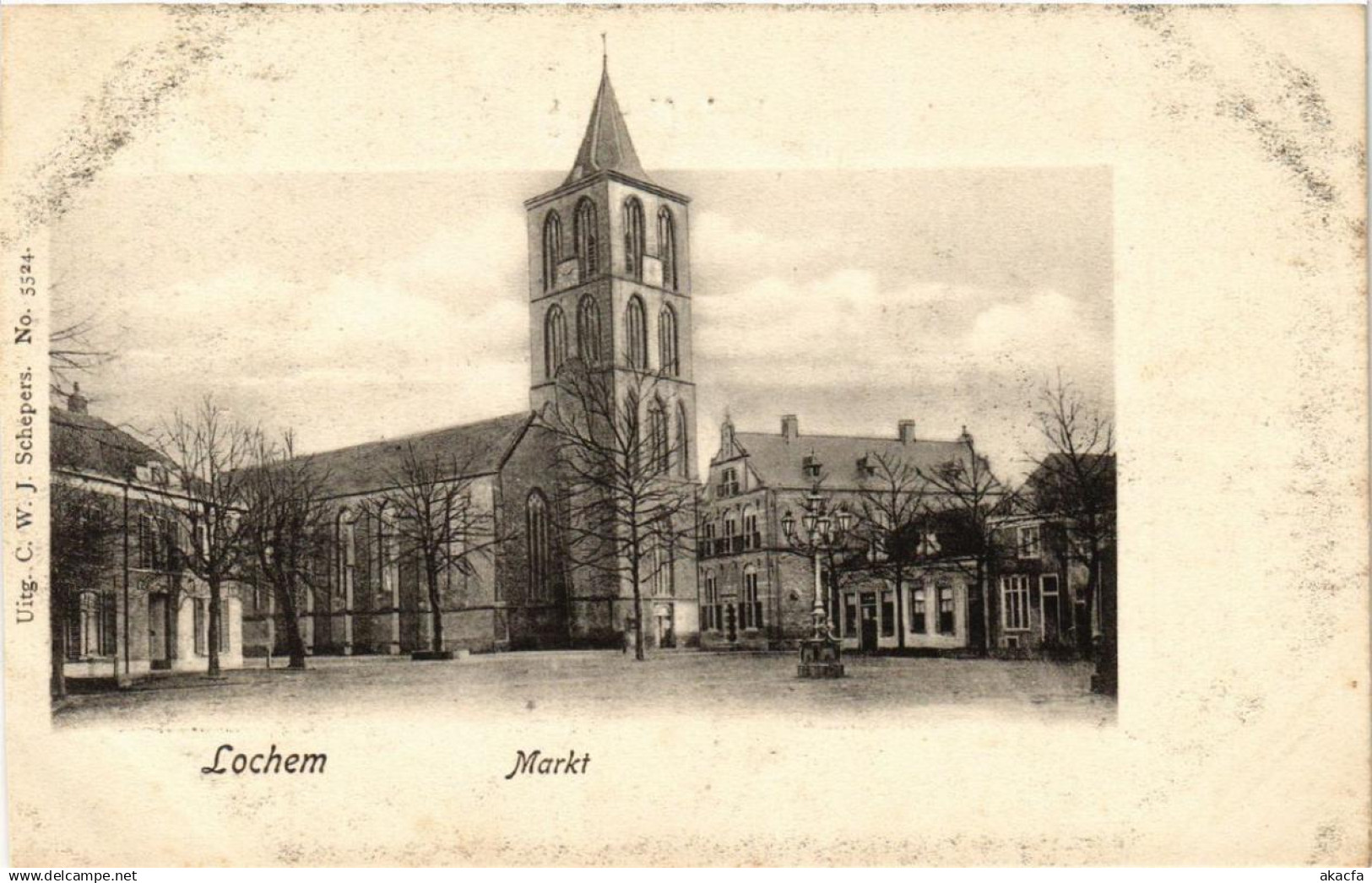 CPA AK LOCHEM Markt NETHERLANDS (603122)