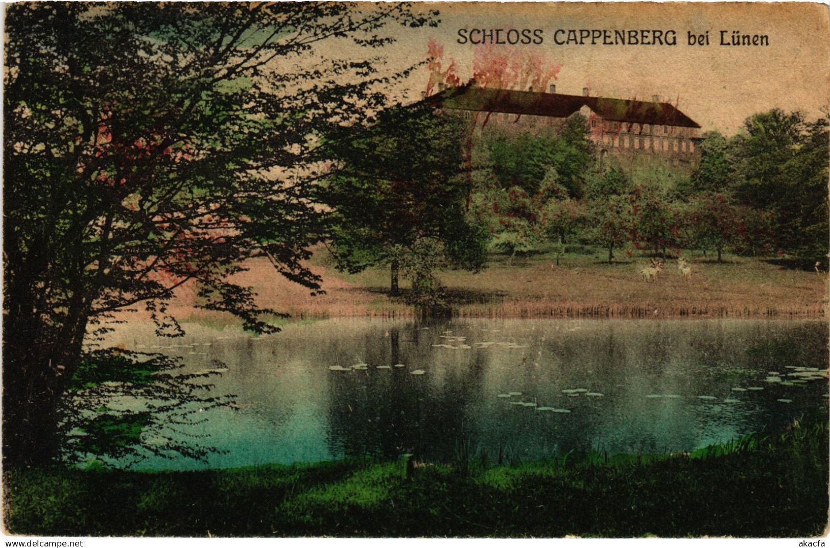 CPA AK LUNEN SCHLOSS CAPPENBERG GERMANY (1435864)