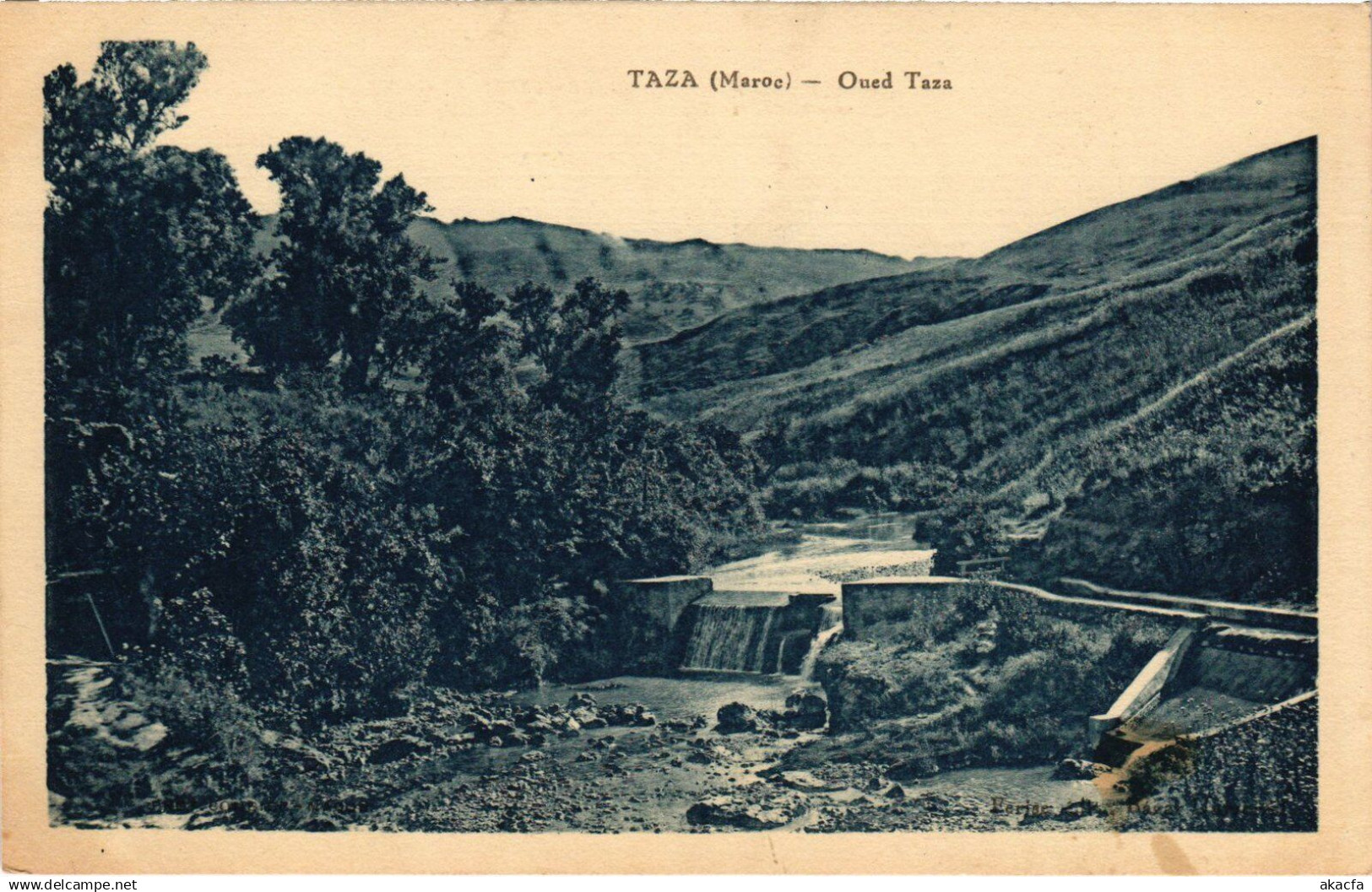 CPA AK MAROC TAZA Oued Taza (1359207)