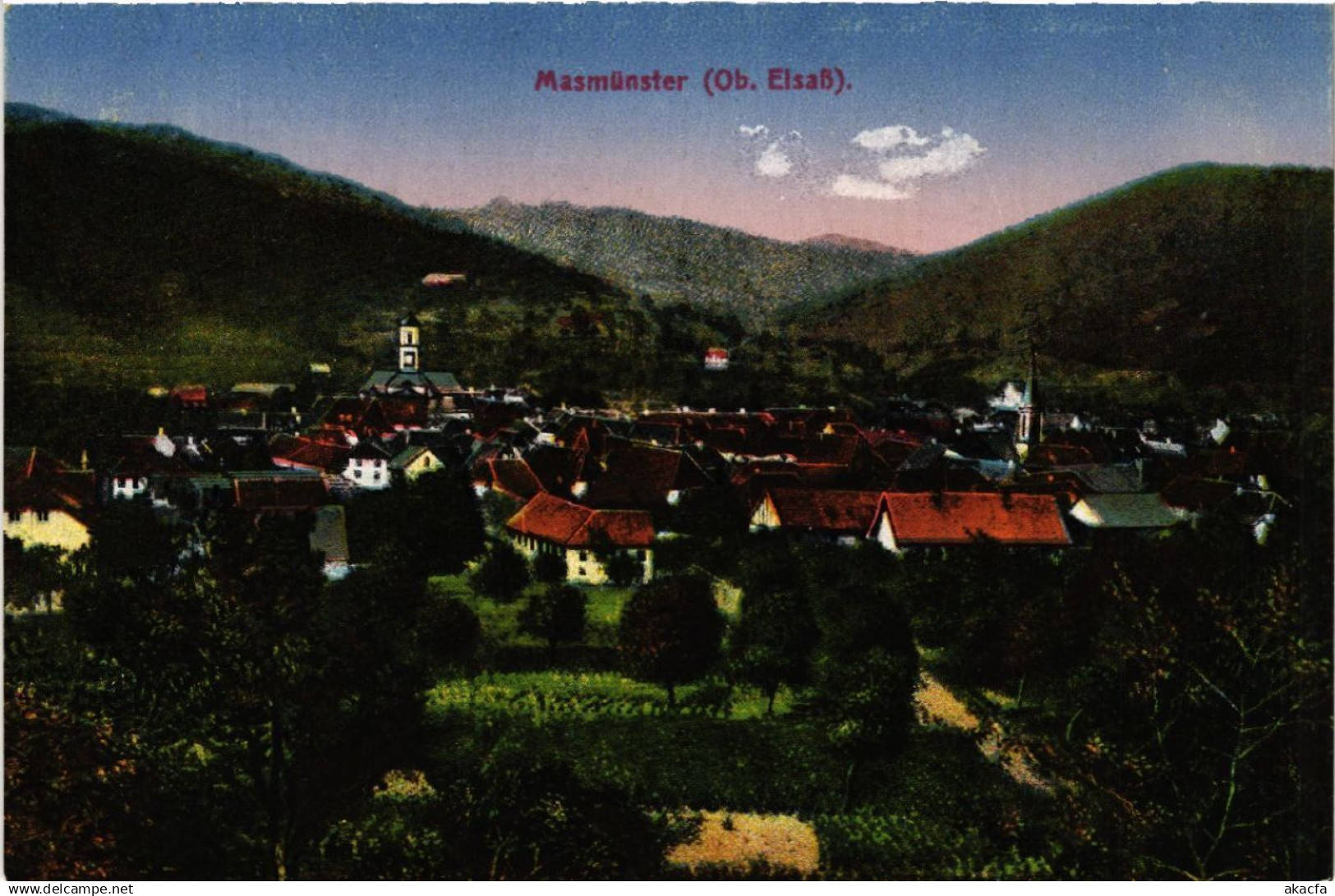 CPA AK MASEVAUX - MASMÜNSTER - Panorama (389616)