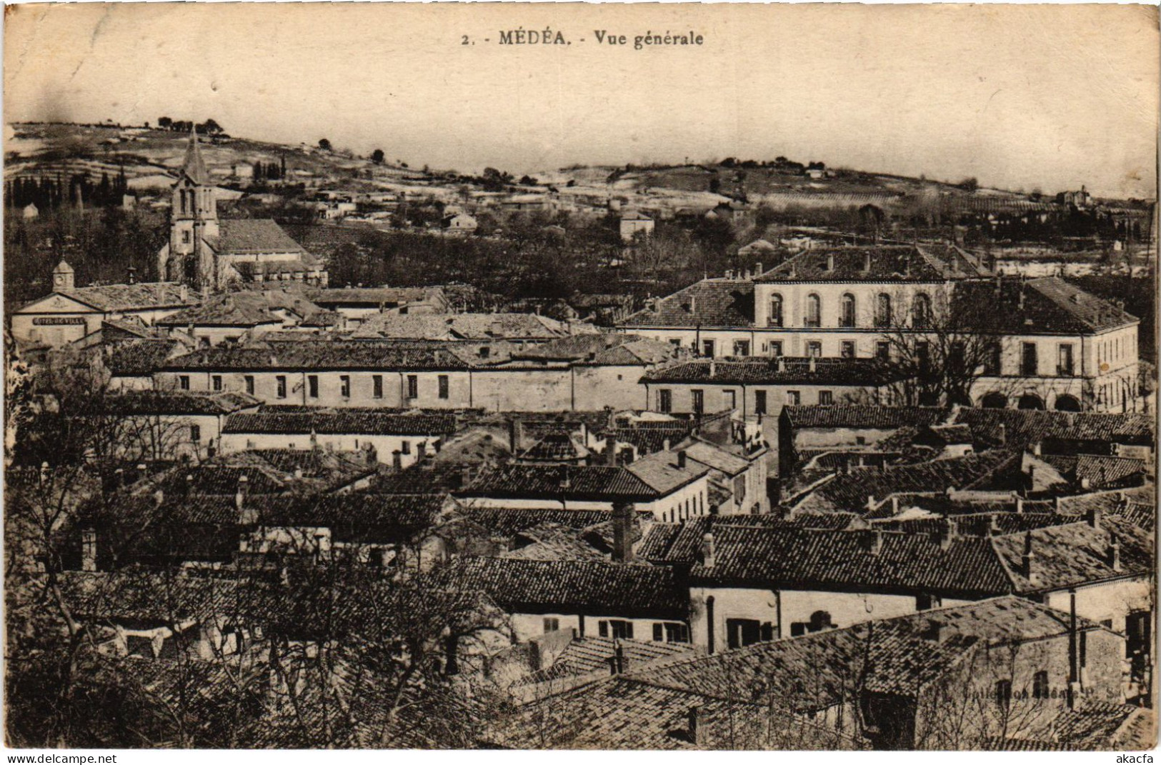 CPA AK MEDEA Vue Generale ALGERIA (1389903)