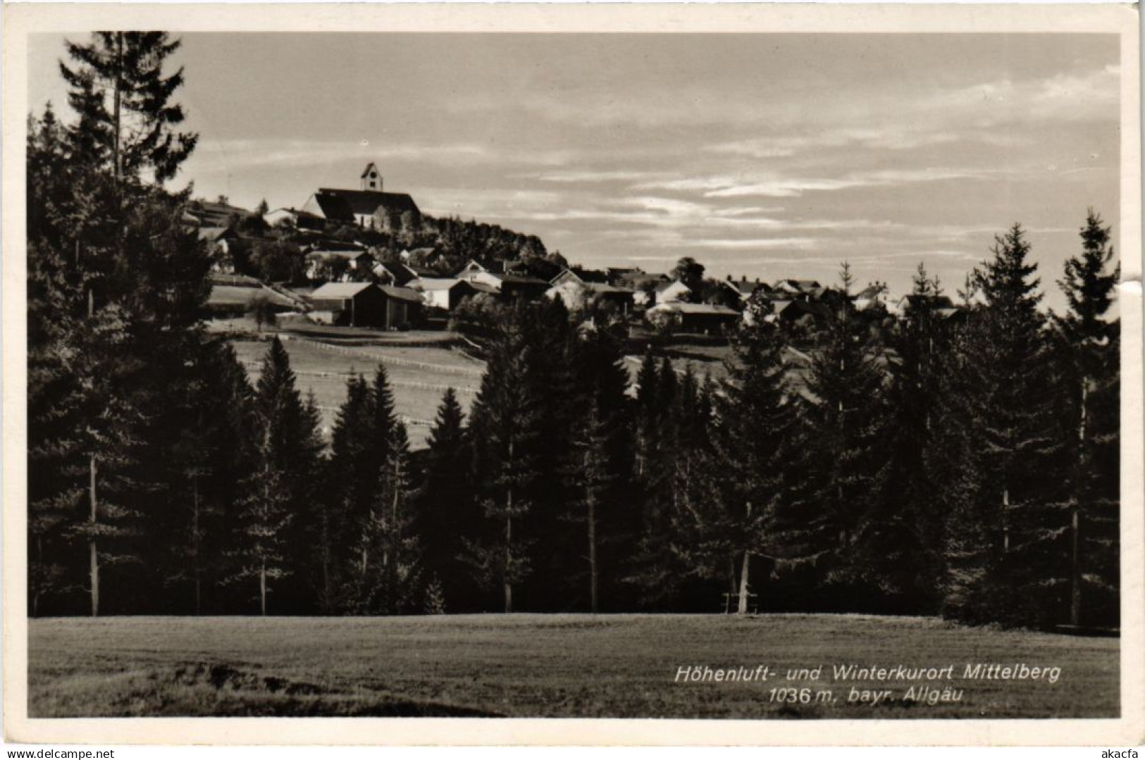 CPA AK MITTELBERG Hohenluft und Winterkurort Mittelberg GERMANY (1296420)