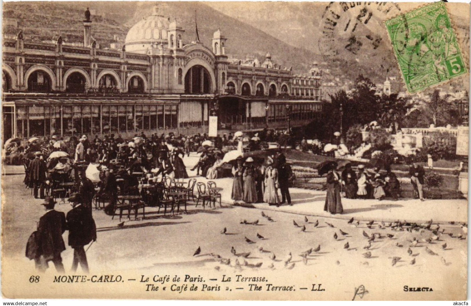 CPA AK MONACO - Le Cafe de Paris (477122)