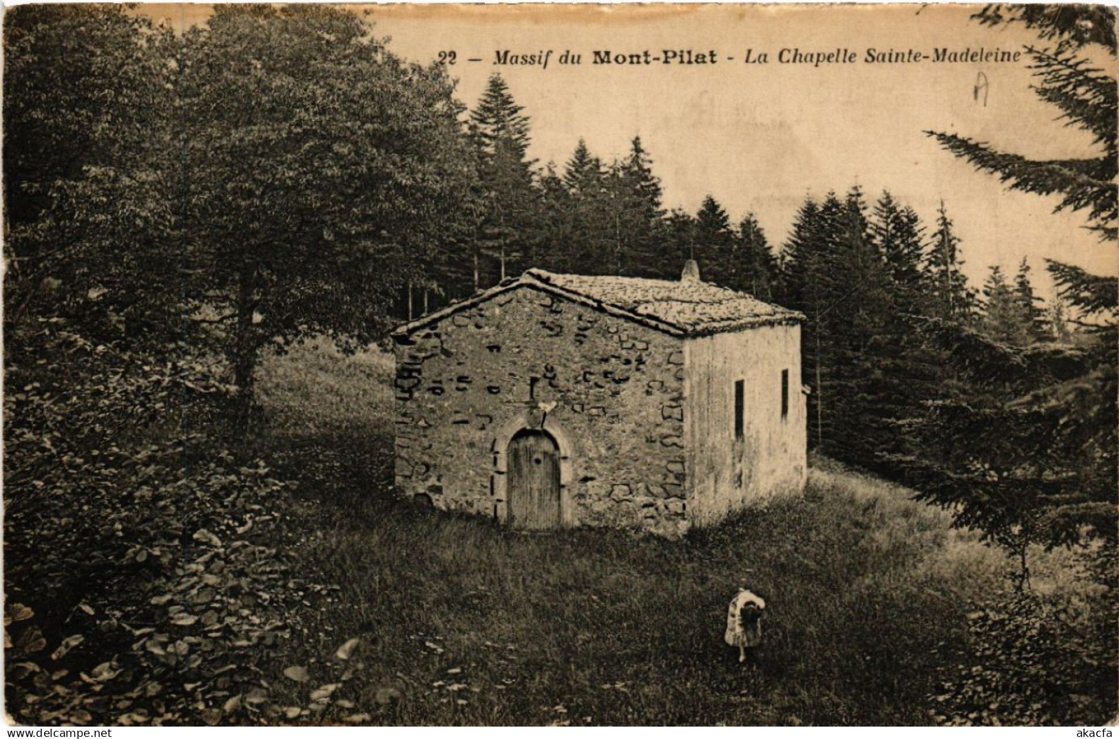 CPA AK MONT-PILAT - Massif du MONT-PILAT - La Chapelle Ste-MADELEINE (487321)