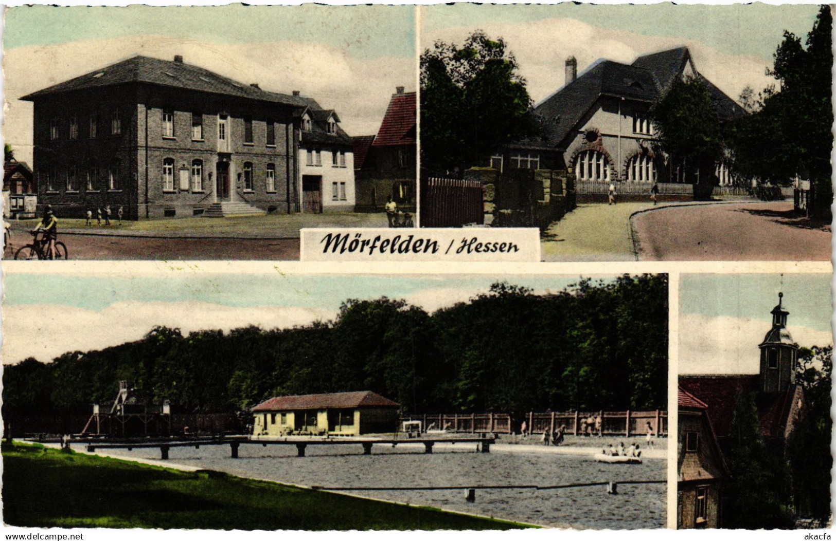 CPA AK MORFELDEN-WALLDORF Scenes GERMANY (1417351)