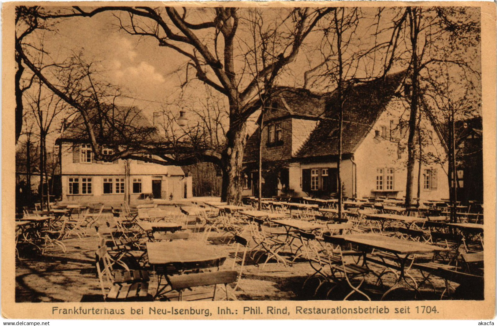 CPA AK NEU-ISENBURG Frankfurterhaus GERMANY (1417424)
