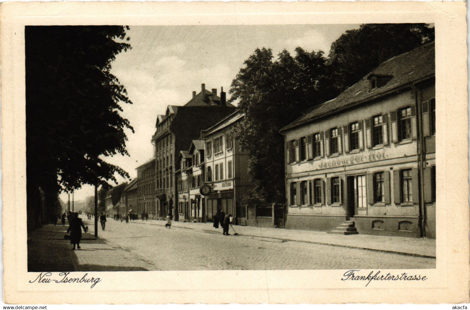 CPA AK NEU-ISENBURG Frankfurterstrasse GERMANY (1417451)