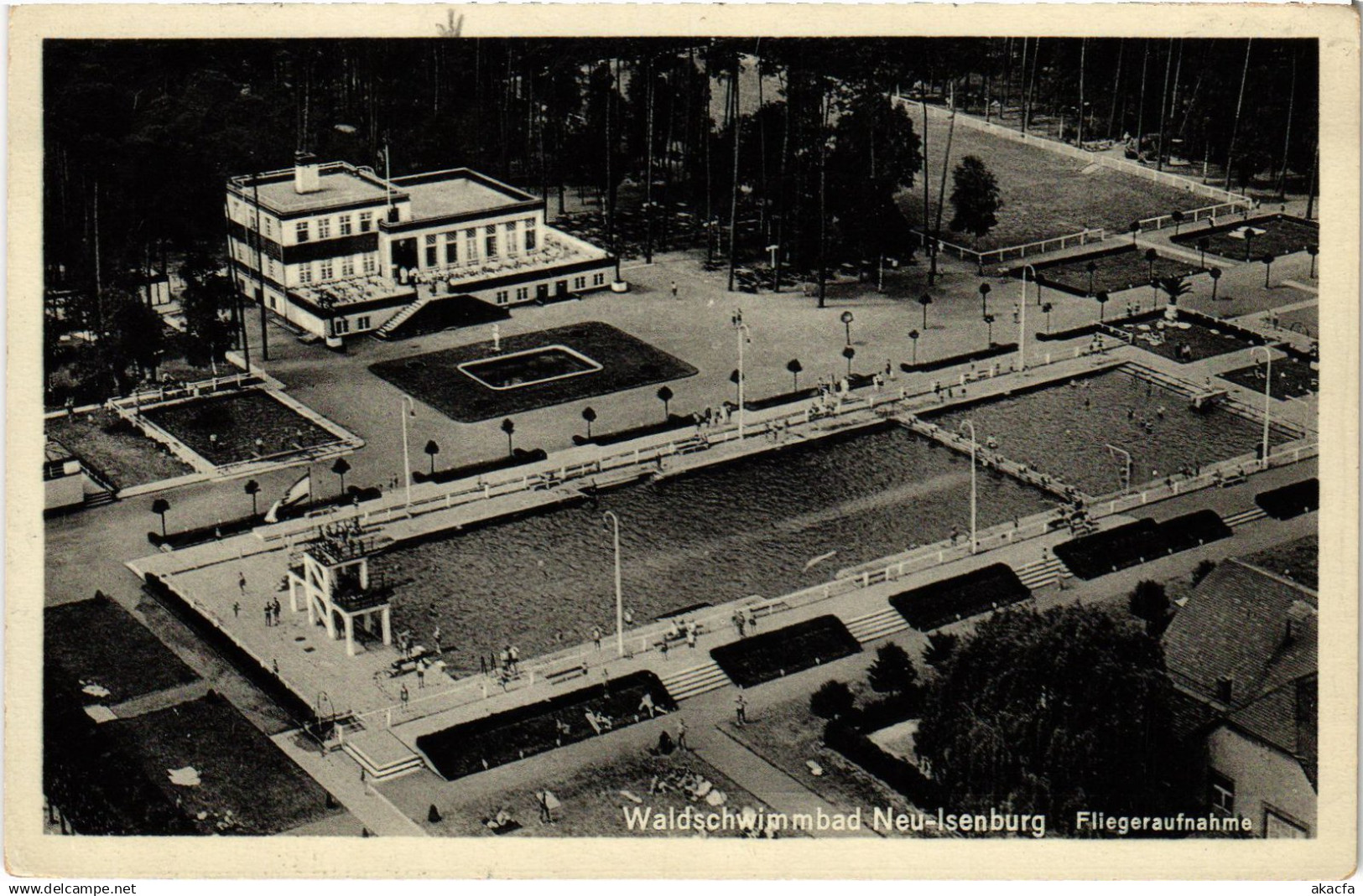 CPA AK NEU-ISENBURG Waldschwimmbad GERMANY (1417440)