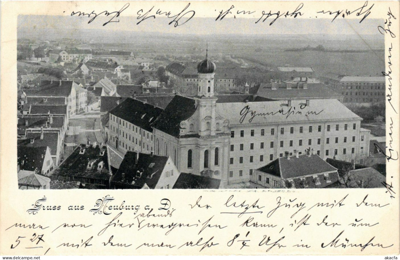 CPA AK Neuburg a.D. Gruss aus Neuburg a.D. GERMANY (875620)