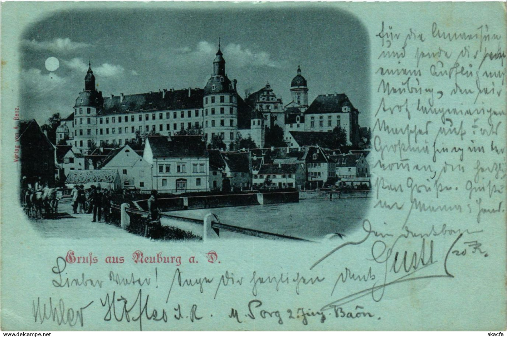 CPA AK Neuburg a.D. Gruss aus Neuburg a.D. GERMANY (875795)