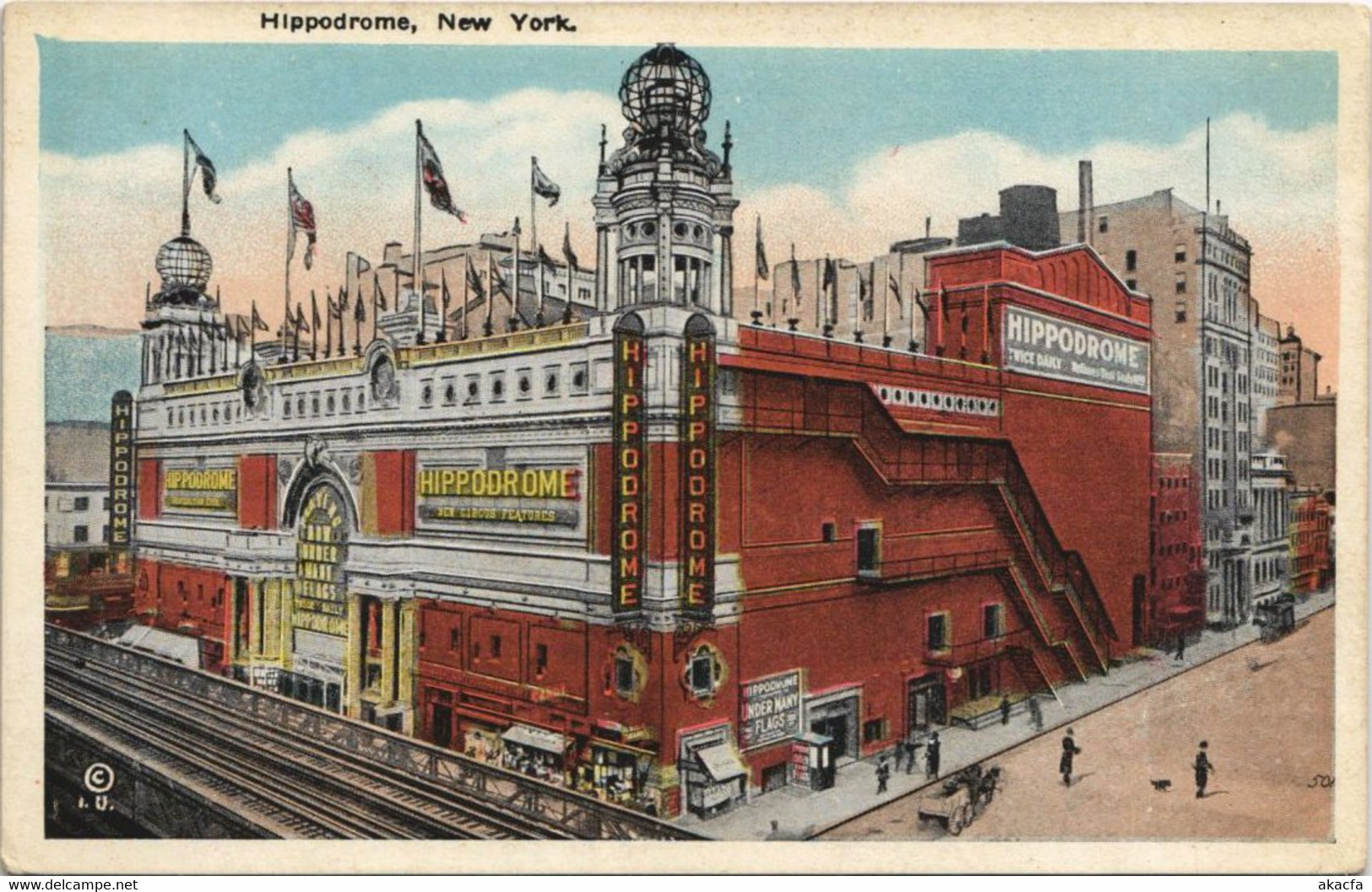 CPA AK NYC NEW YORK N.Y. Hippodrome USA (990619)