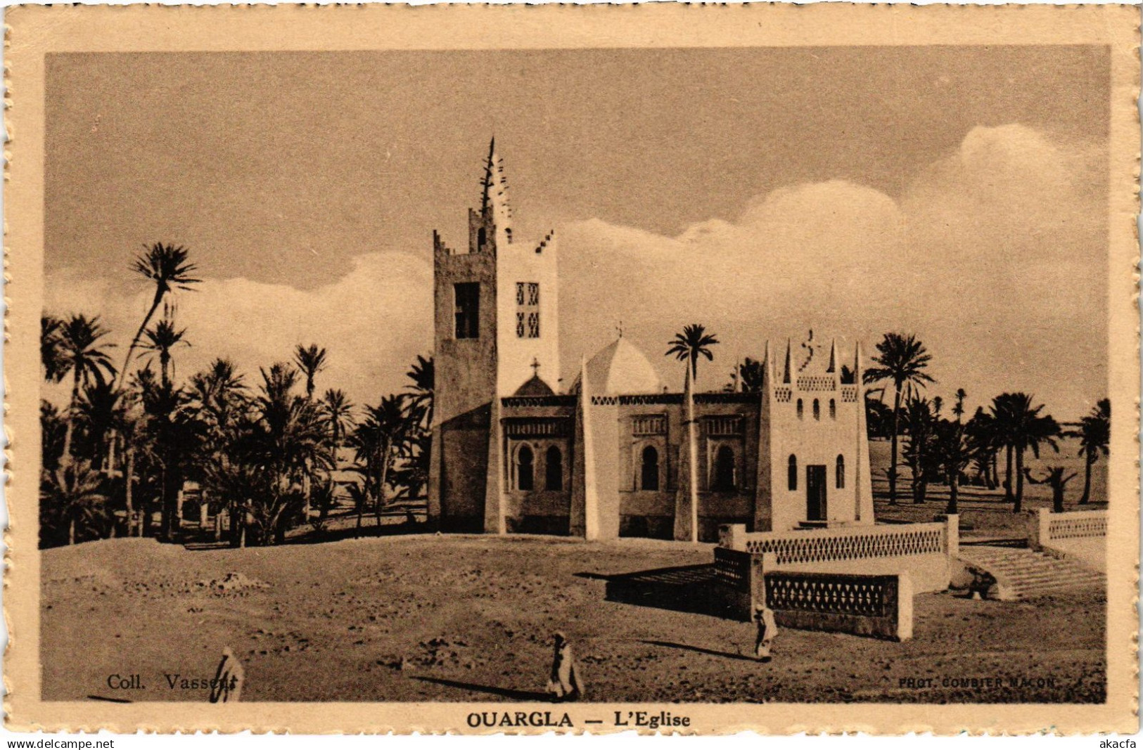 CPA AK OUARGLA EGLISE ALGERIA (1435250)
