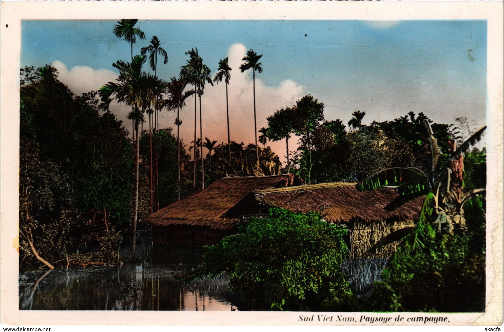 CPA AK PAYSAGE DE CAMPAGNE SUD VIETNAM VIETNAM INDOCHINA (1480164)