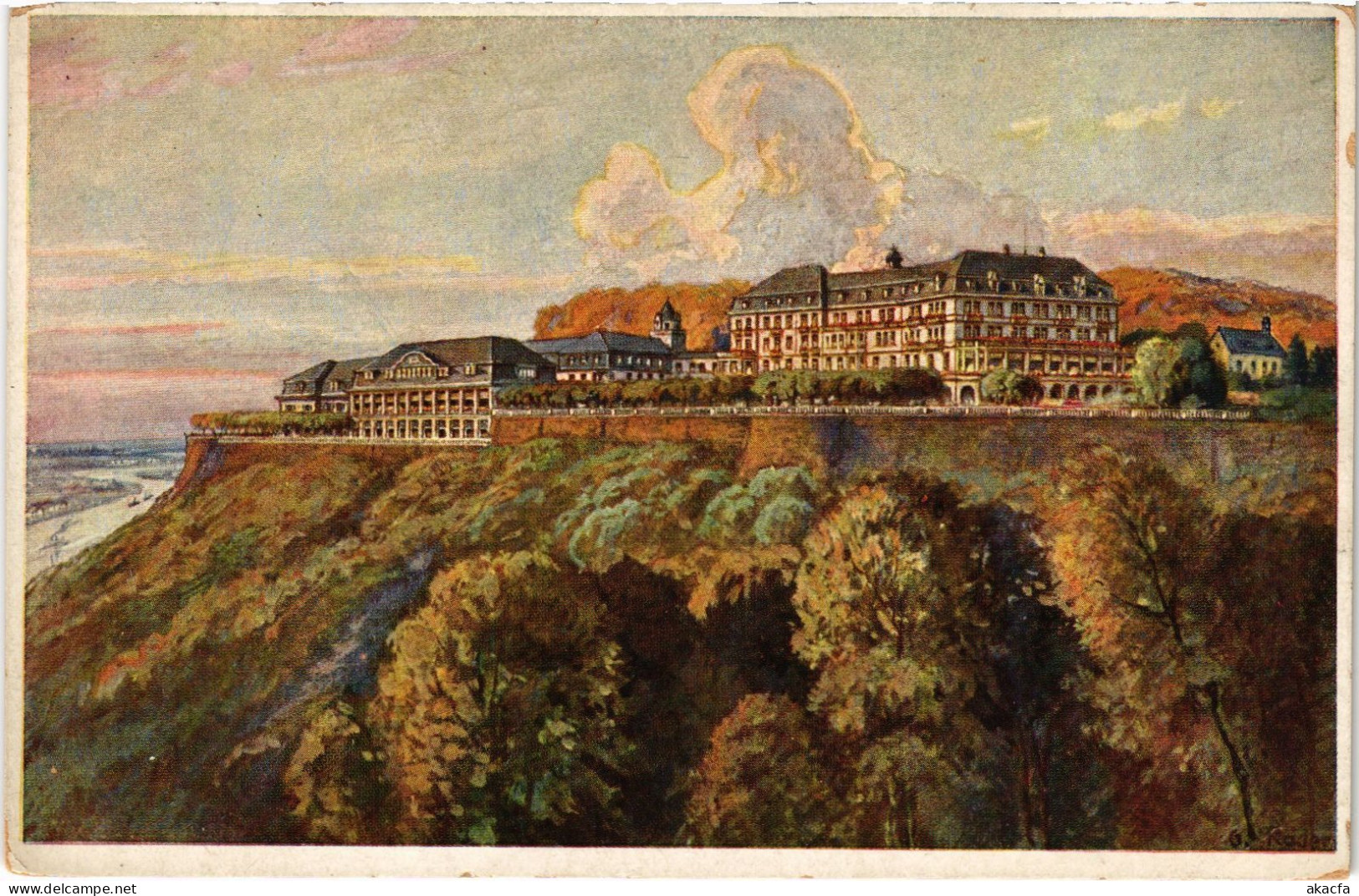 CPA AK Petersberg Kurhotel (1491802)