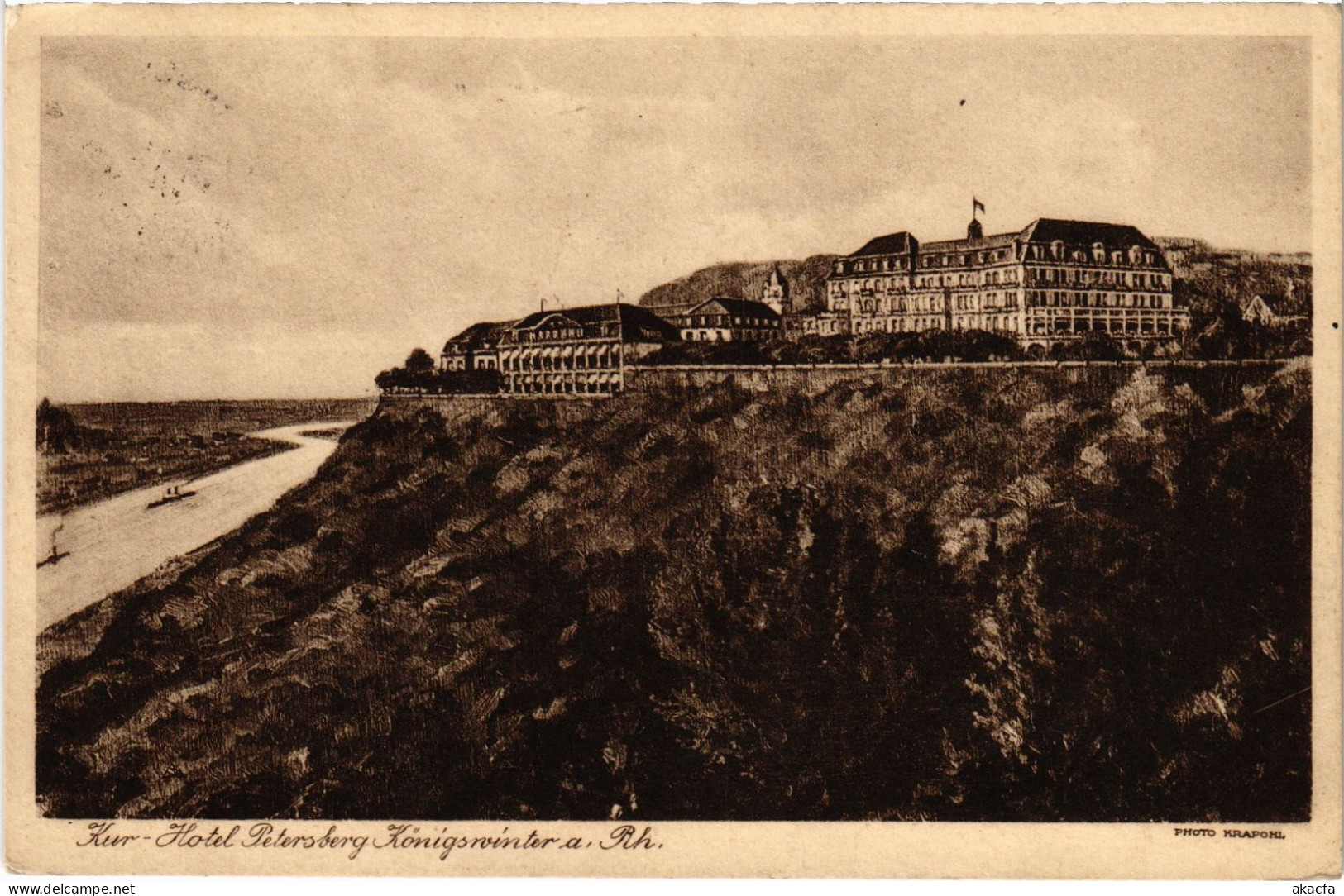 CPA AK Petersberg Kurhotel (1491808)