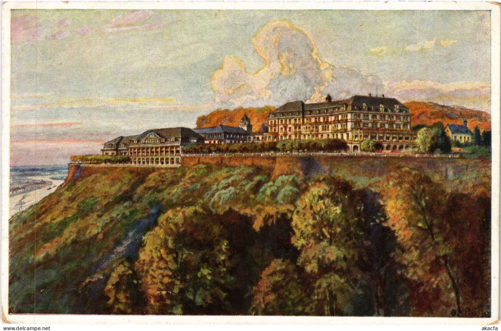 CPA AK Petersberg Kurhotel (1491810)