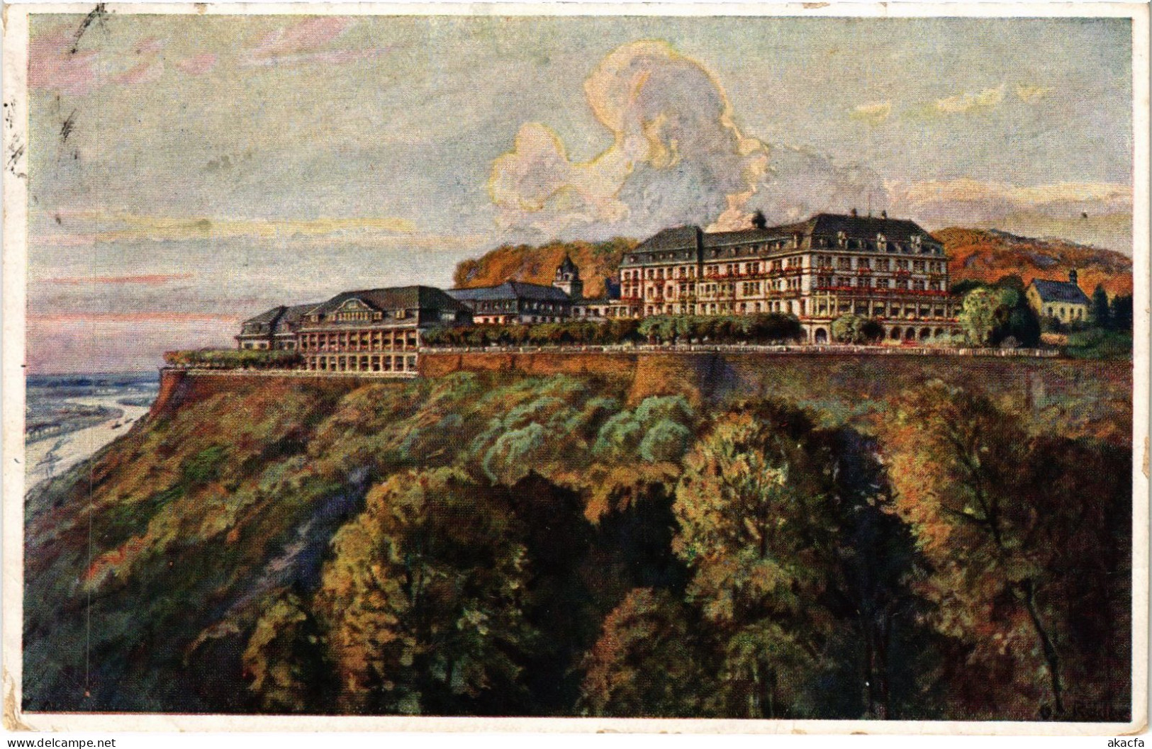 CPA AK Petersberg Kurhotel (1491811)