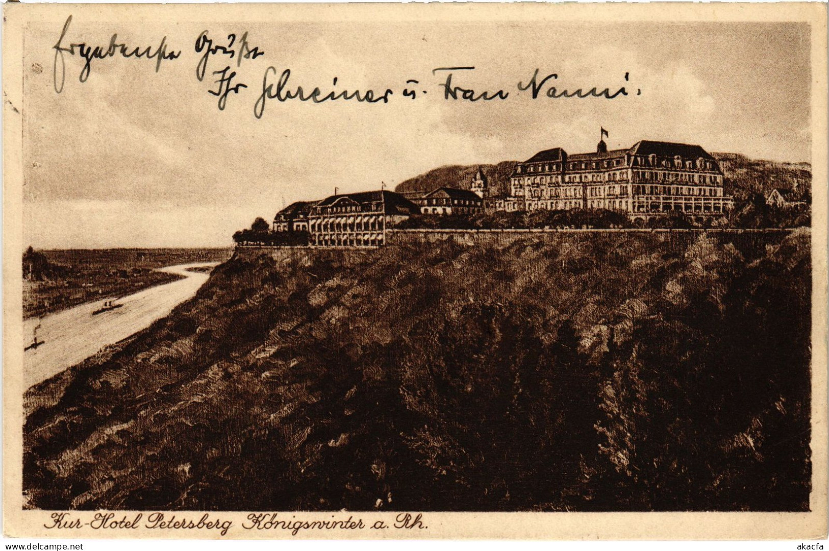 CPA AK Petersberg Kurhotel (1491814)