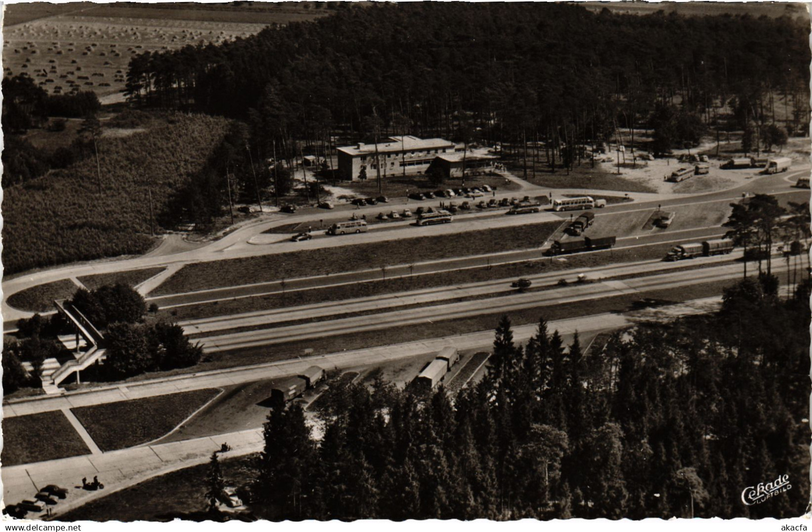 CPA AK PFUNGSTADT Autobahn-Rasthaus GERMANY (1416718)