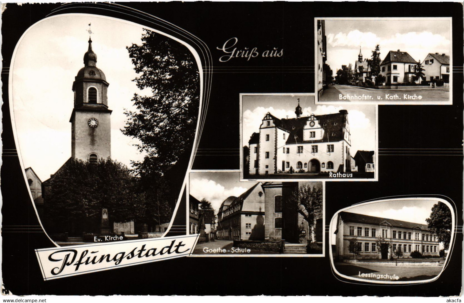 CPA AK PFUNGSTADT Scenes GERMANY (1416717)